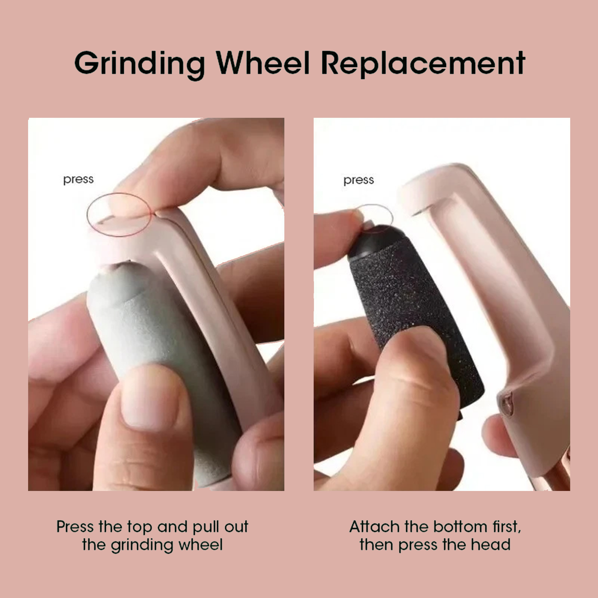 مقشر القدم الحديث القابل لاعادة الشحن - الصورة 5